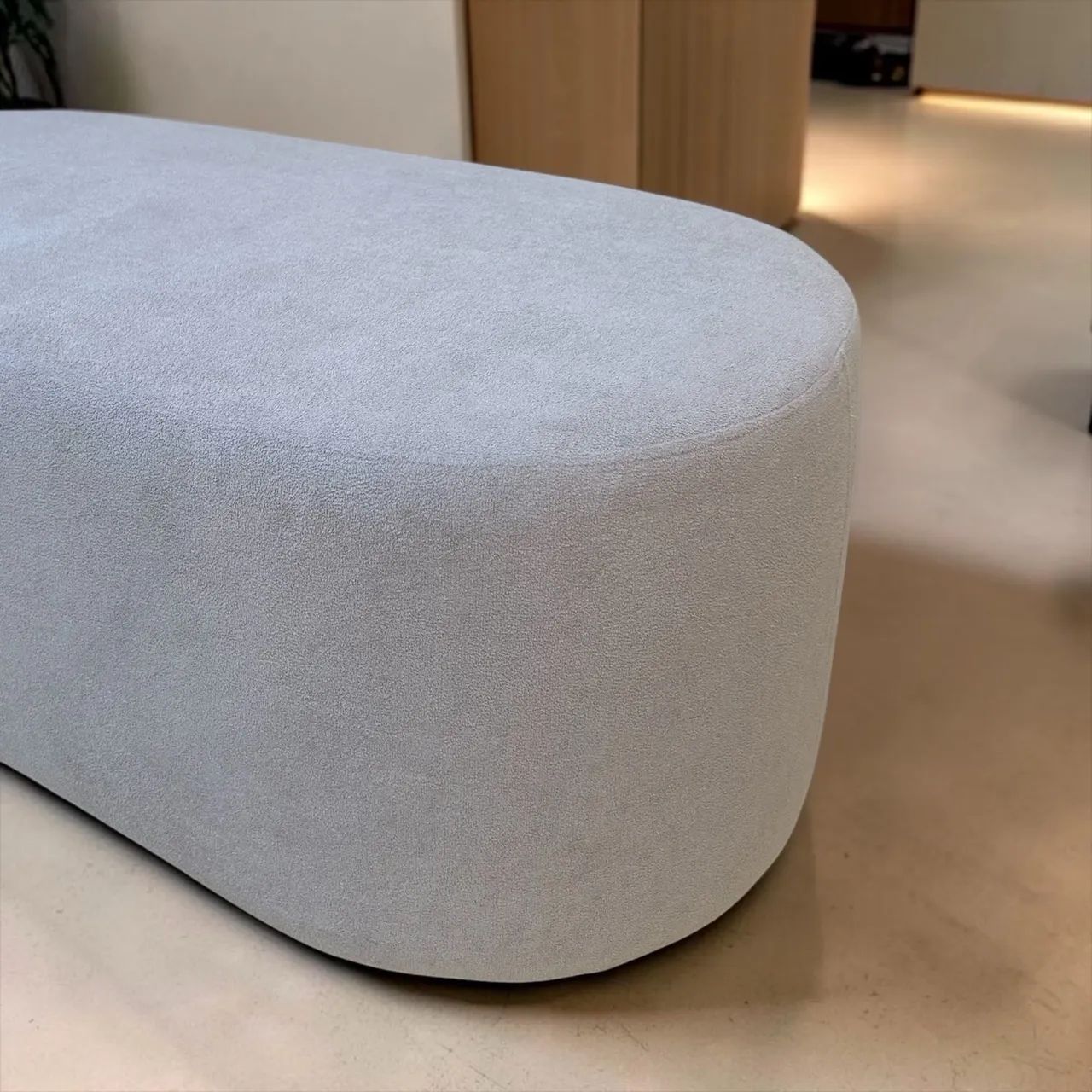 Puff Orgânico Estofado Sob Medida Moderno Premium - Foto 4