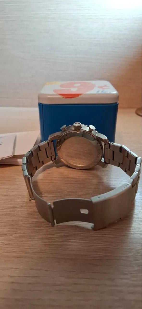 Relógio Fossil JR1445 Azul - Foto 5