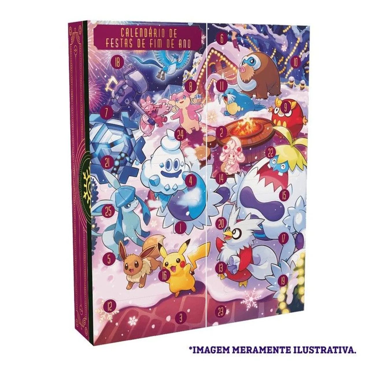 Calendário Pokémon 2025 - Hobbies e coleções - Farolândia, Aracaju