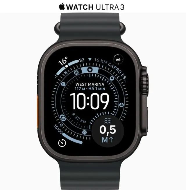 Apple Watch Ultra 3 Black SEMI e NOVO  - Foto 2