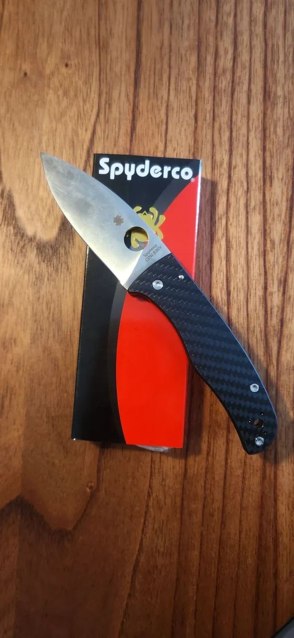 Canivete Spyderco Bodacious carbon - Foto 2
