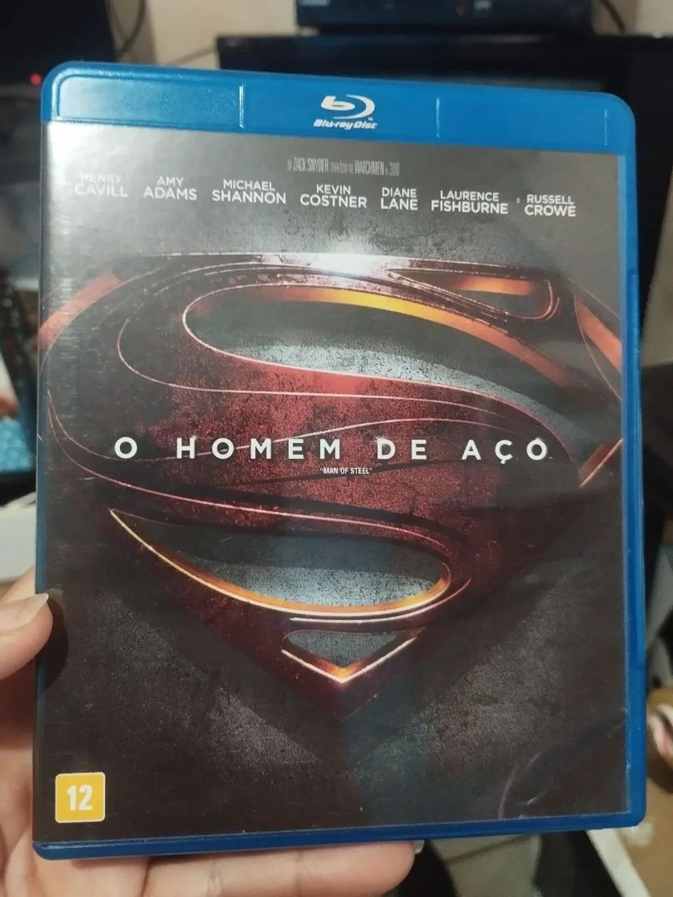 Blu-Ray Homem de Aço Lacrado