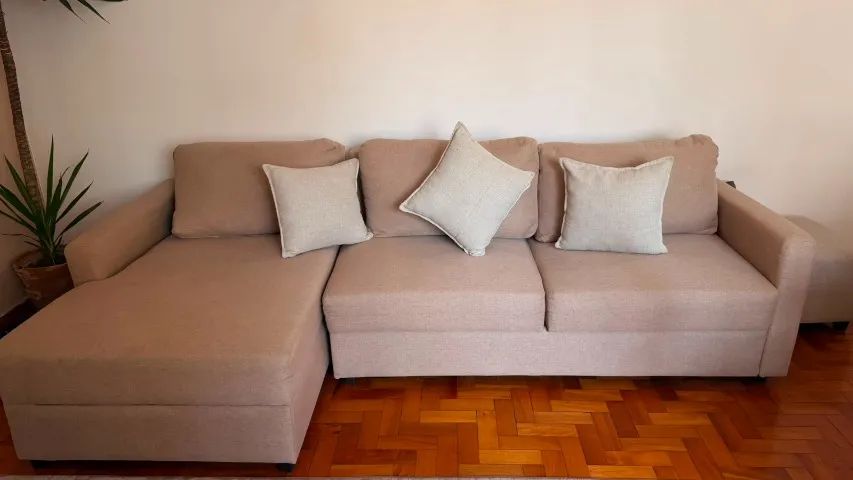 Sofá com 4 Lugares Retratil