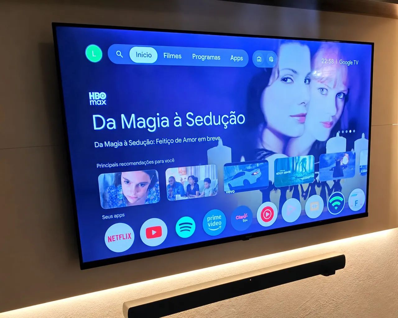 Smart Tv Philips 50 Polegadas 4K HDR - Foto 2