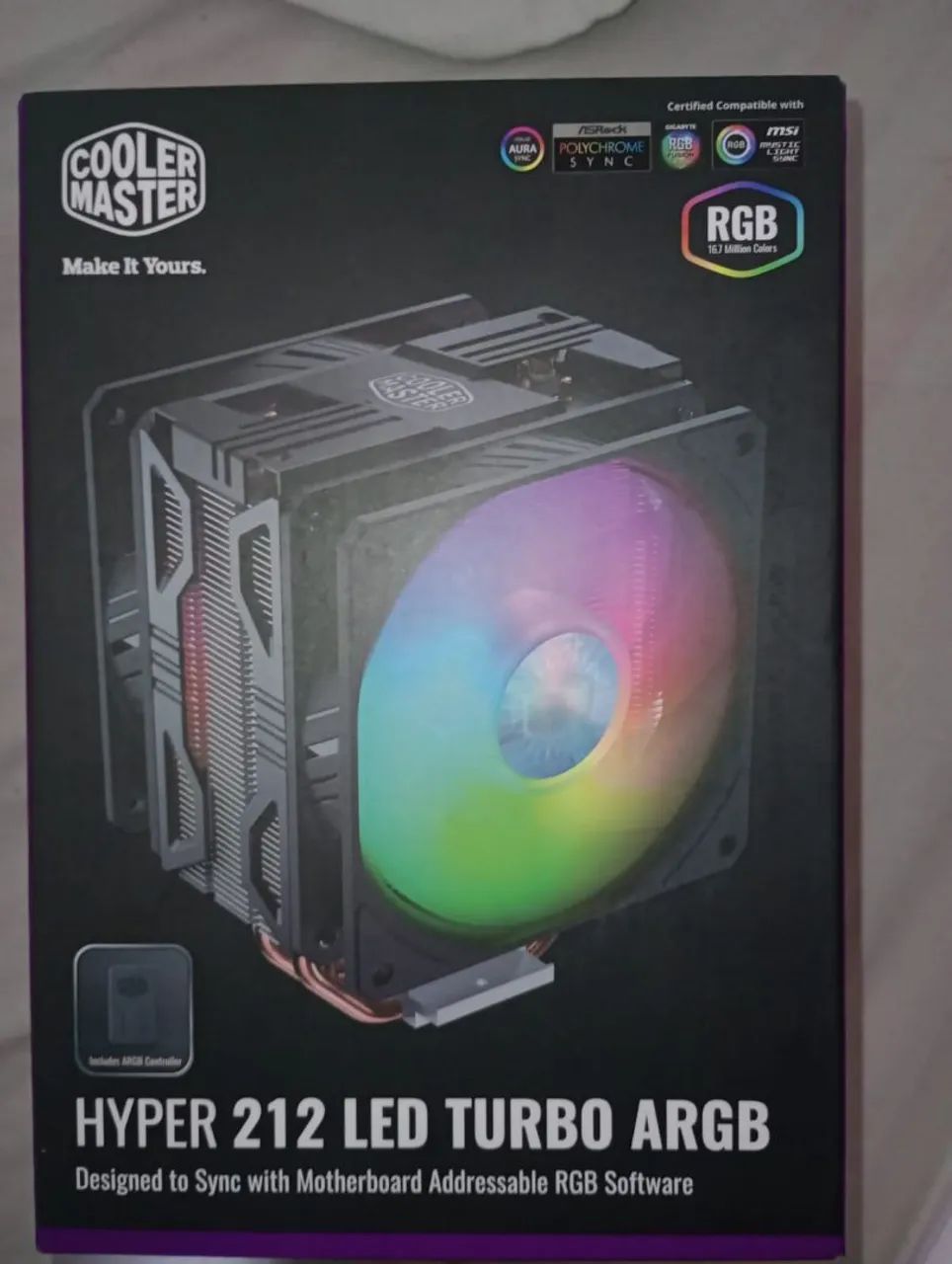 CoolerMaster Hyper 212 Turbo ARGB 120mm, Intel-AMD) 