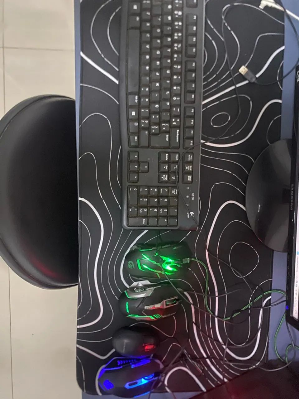 Vendo kit teclado da logitech com qualquer mouse da sua escolha 
