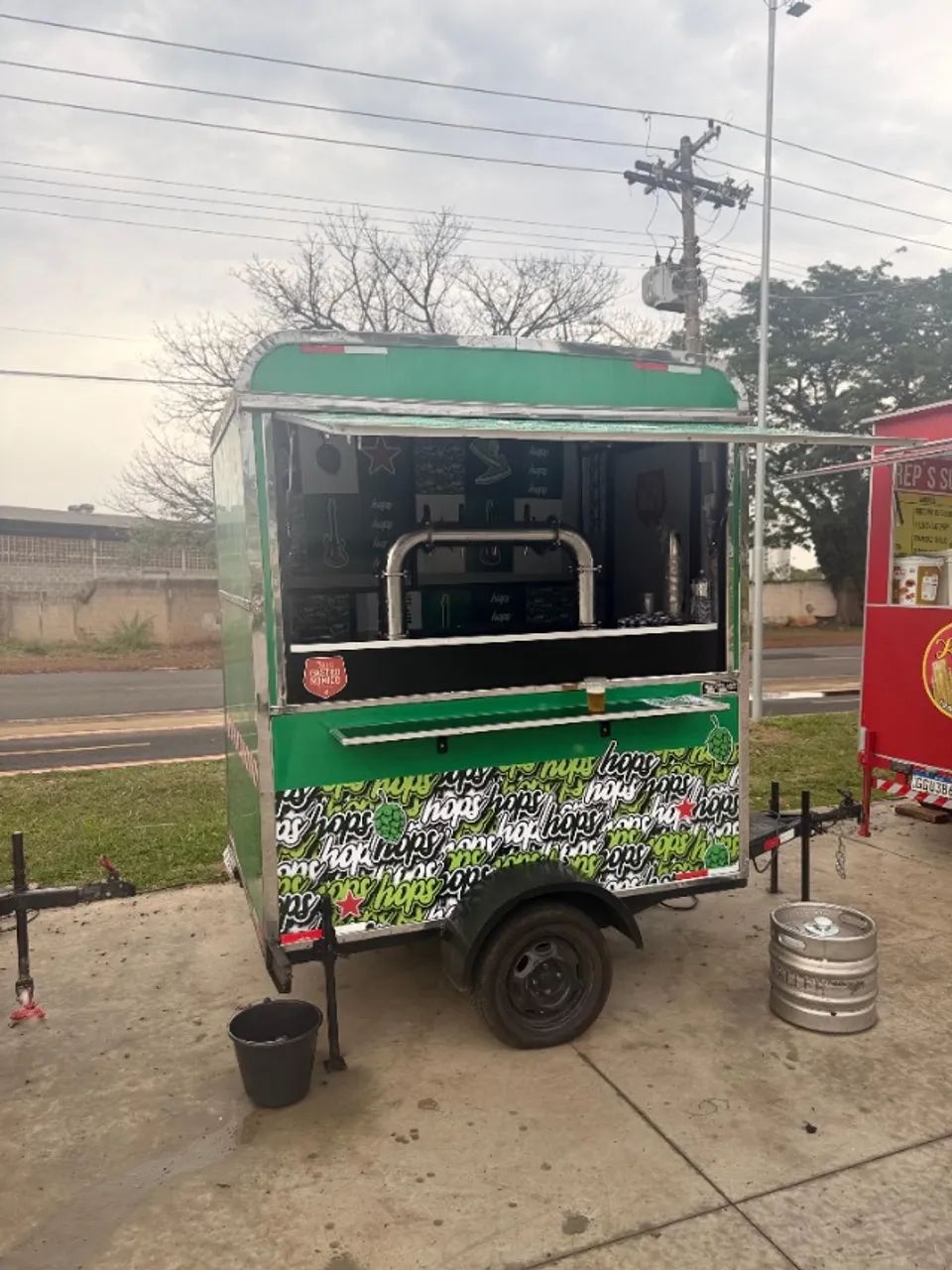 Reboque Foodtruck Chopptruck 