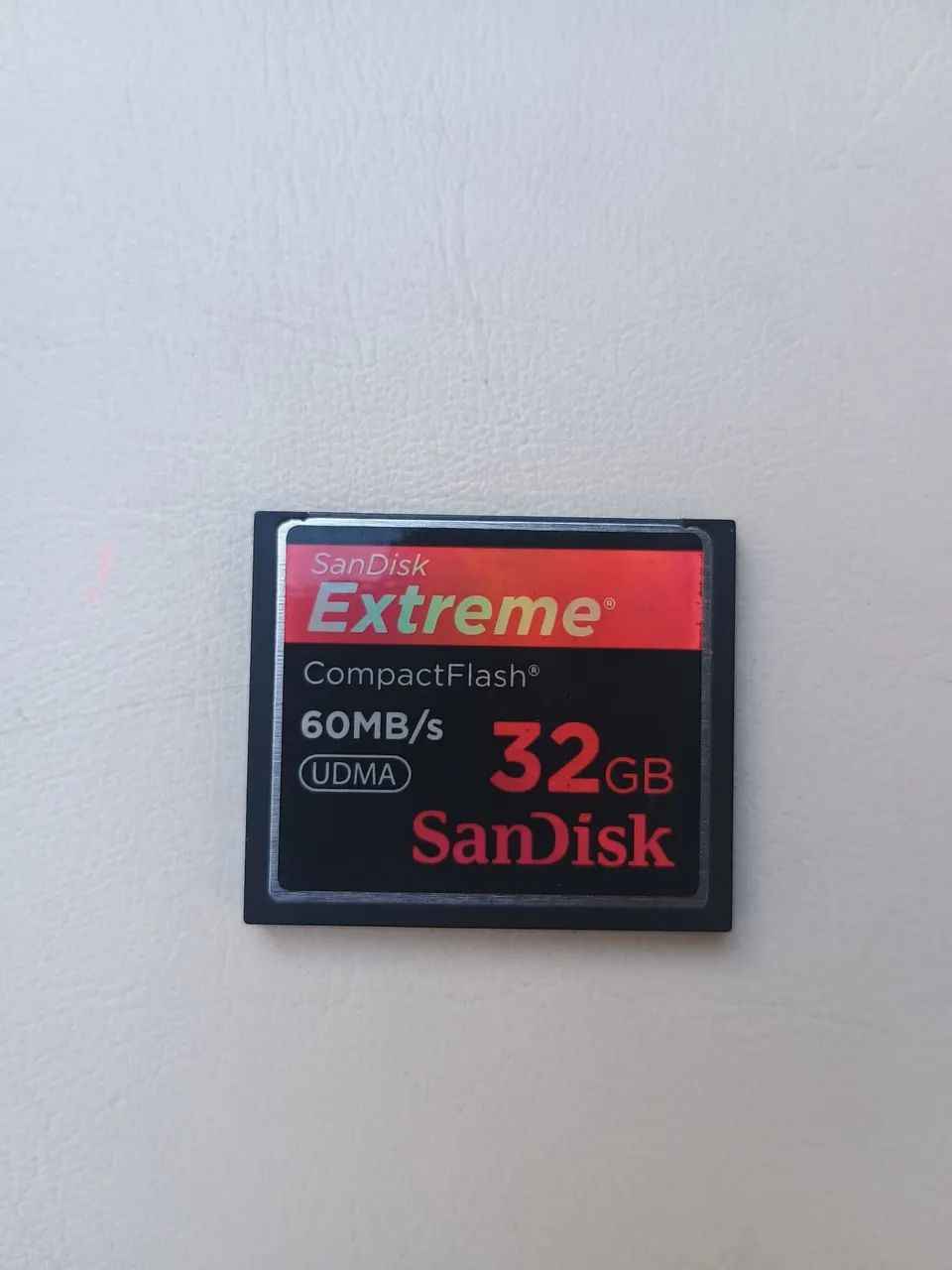 Cartão compact flash 32GB SanDisk 60MB/s