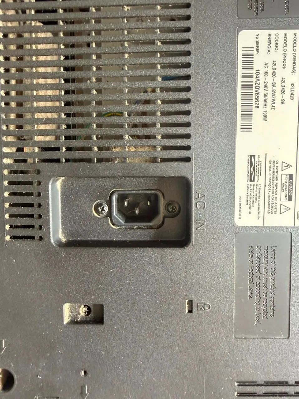 tv lg 42 polegadas - Foto 2