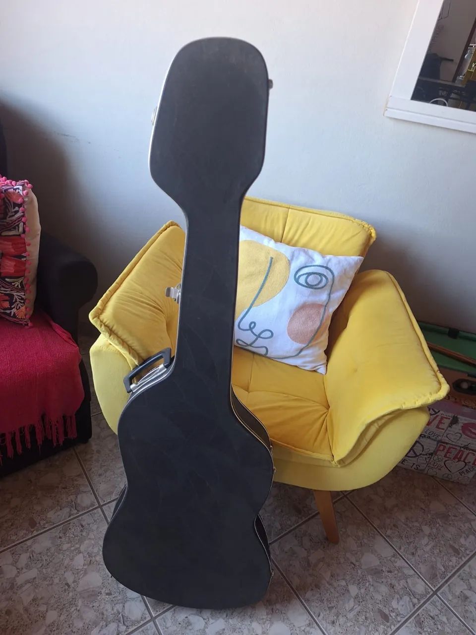 CASE PARA CONTRABAIXO COM PARTE INTERNA AVELUDADA - Foto 2