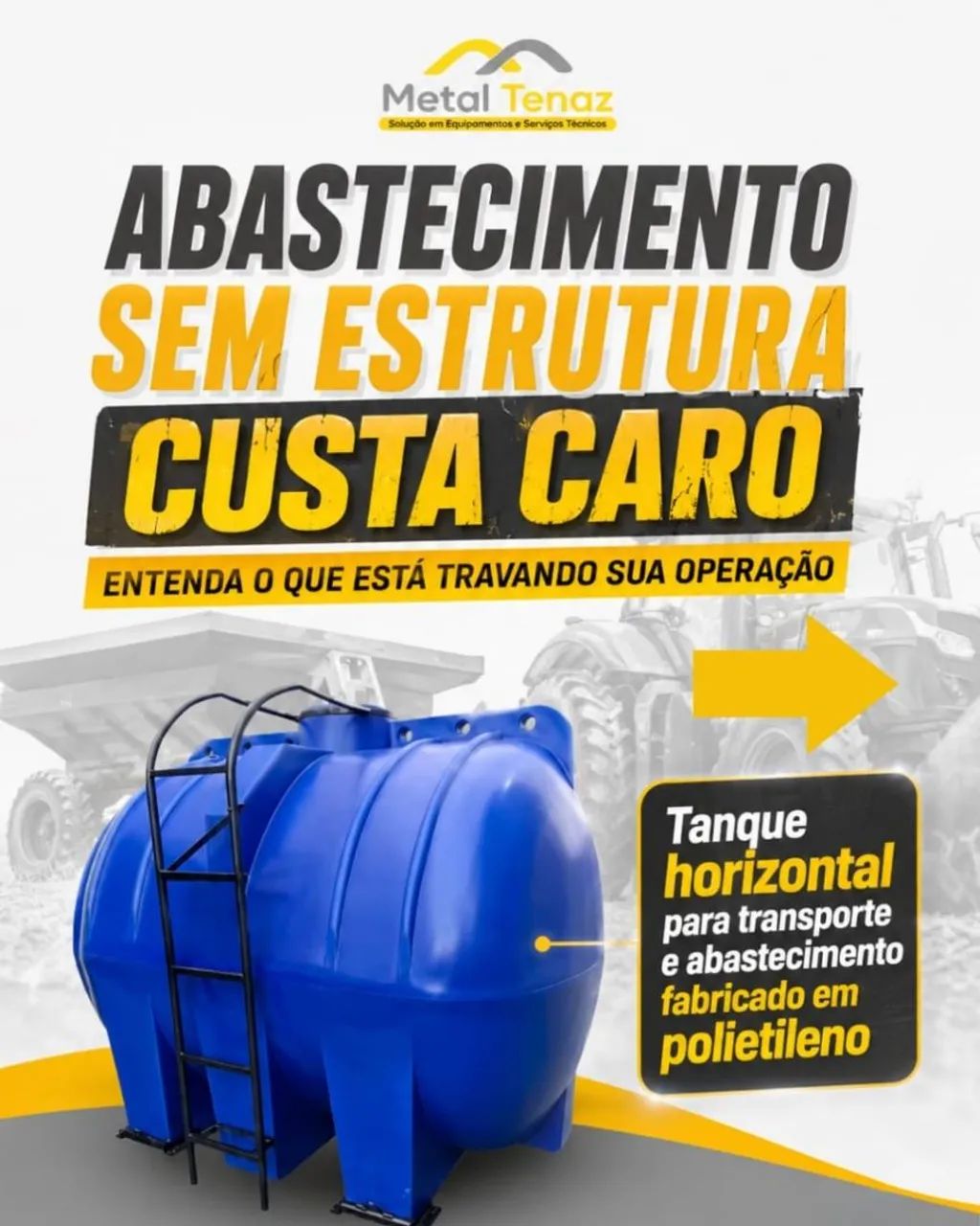 Tanque de abastecimento combustível  - Foto 2