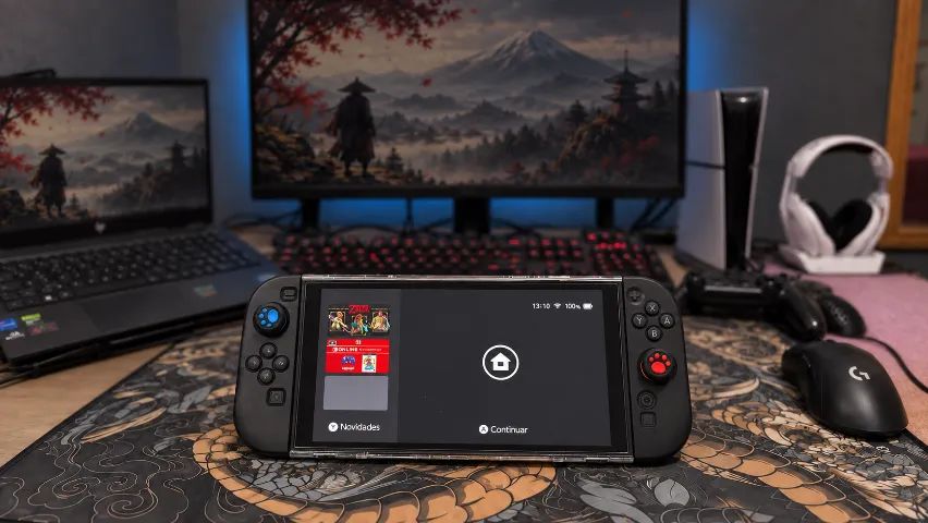 ? Nintendo Switch 2 Completo + Pro Controller Original + Case Premium - Foto 3