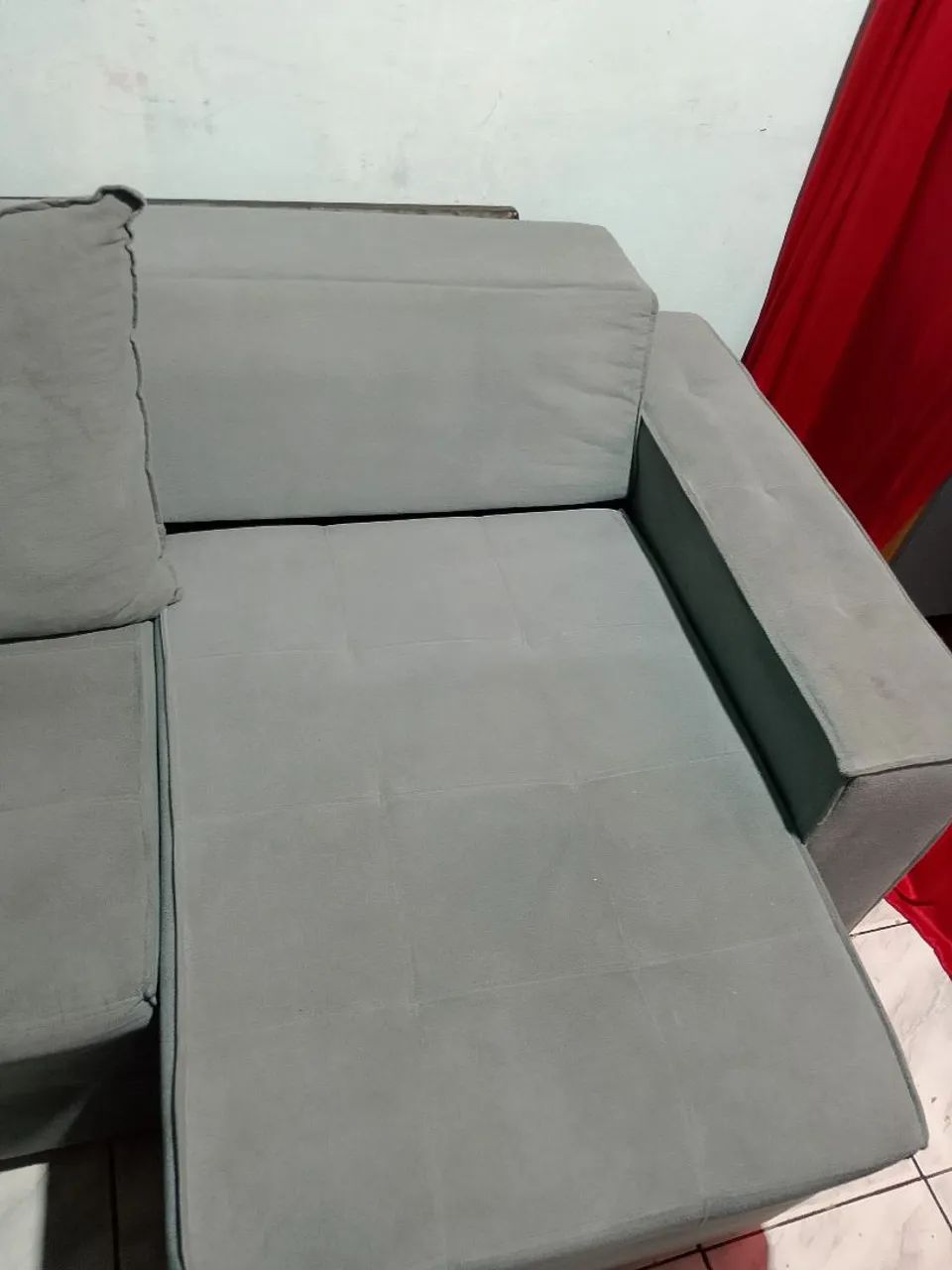 Sofá retrátil 3 lugares  - Foto 4