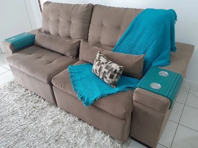 Sofá retrátil e reclinável - Foto 4