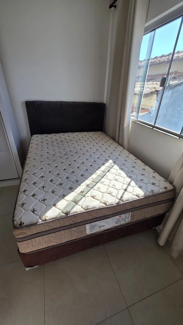 Cama Box Casal Com Cabeceira - Foto 4