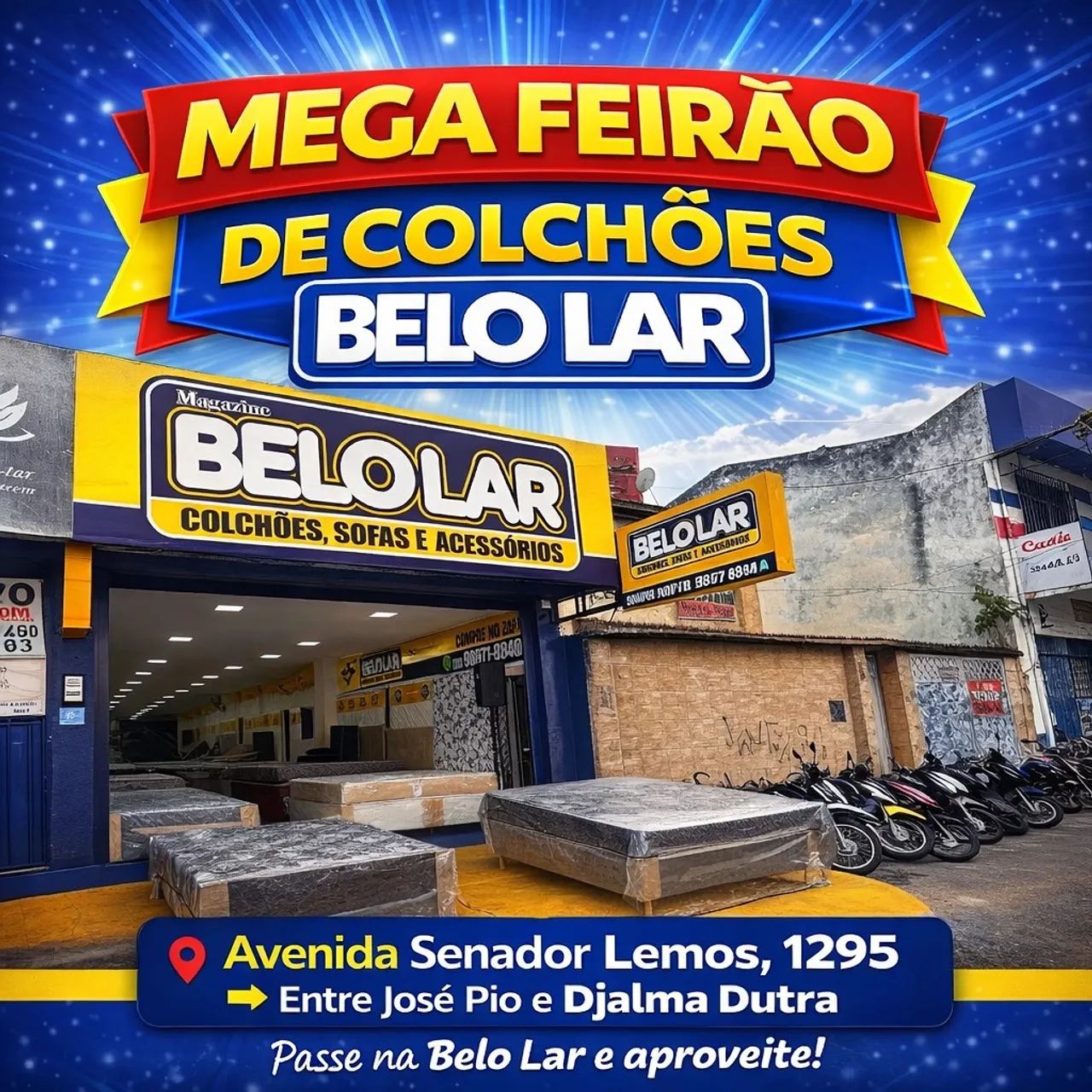 Mega feirão de colchão 