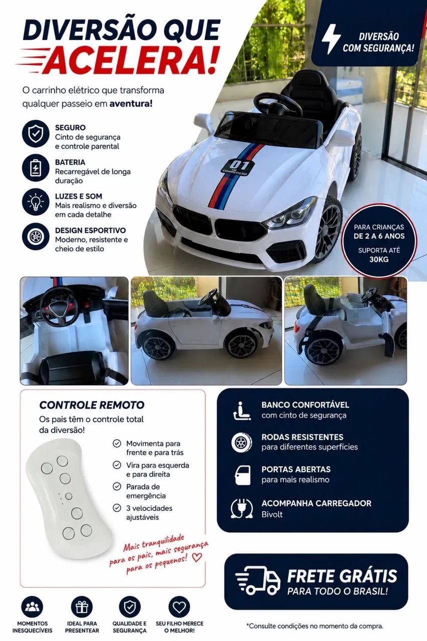 Carrinho BMW