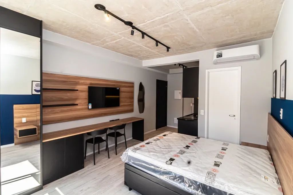 Studio Mobiliado Para Alugar no Indianópolis  Conforto e Praticidade em 28m² - Foto 3