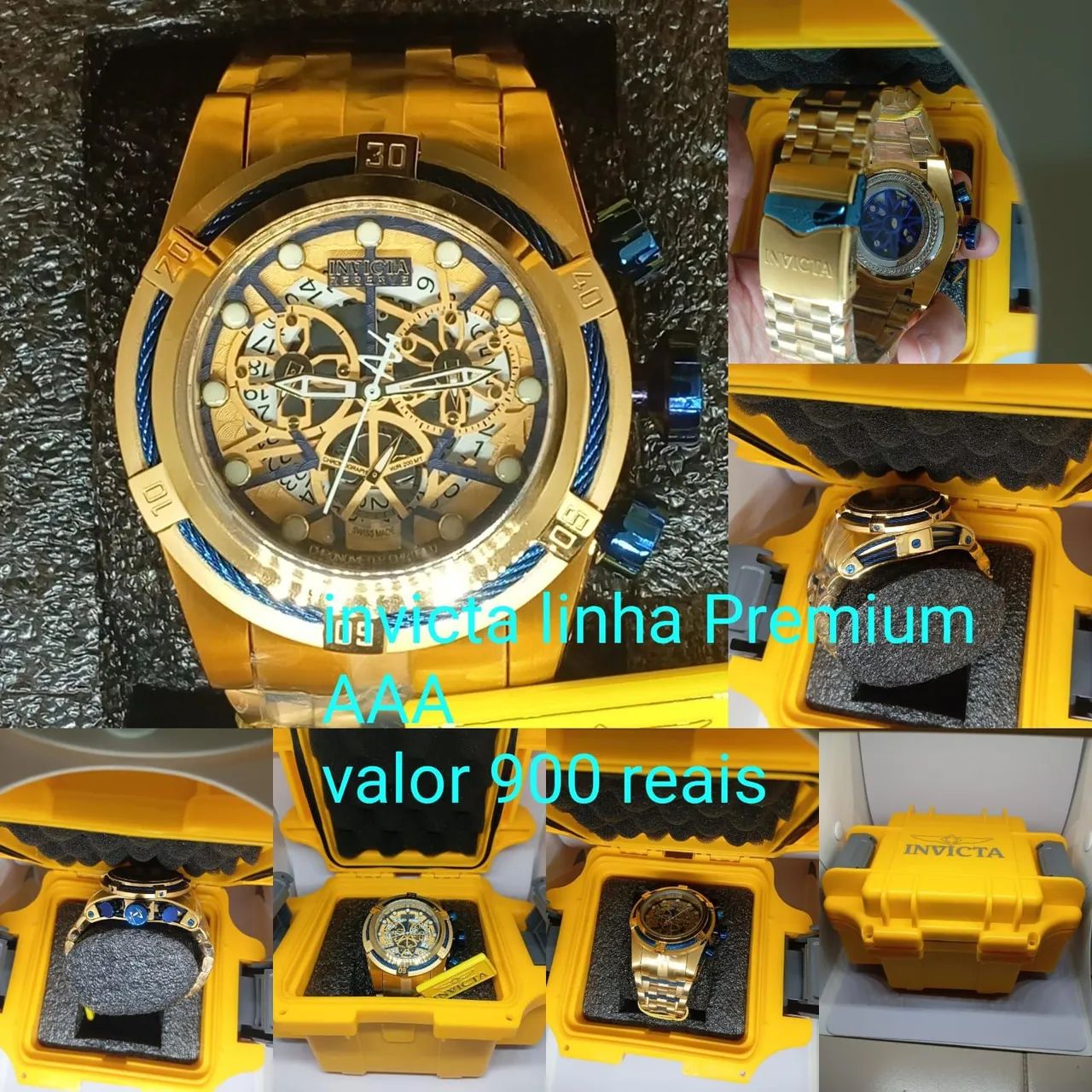 Relógio invicta, linha Premium AAA 100% funcional  - Foto 2