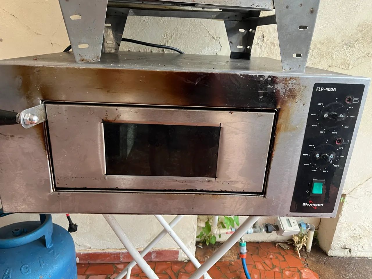 Forno eletrico skymsen 220v para pizza napolitana - Foto 2