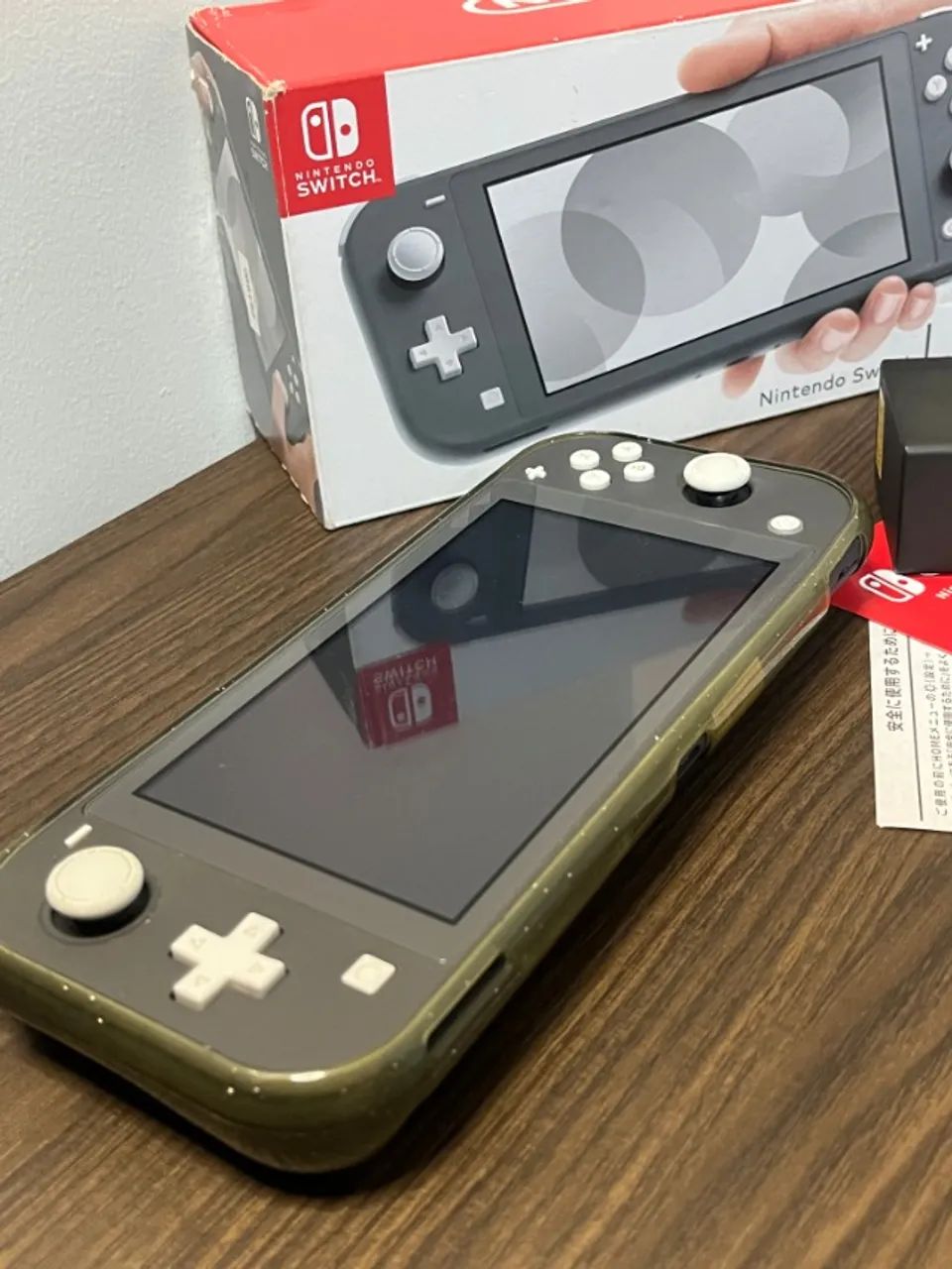 Nintendo Switch Lite Hdh-001 32gb + 64gb Cinza - Japonês