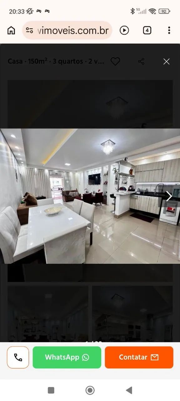Casa de Condomínio em Vicente pires DF