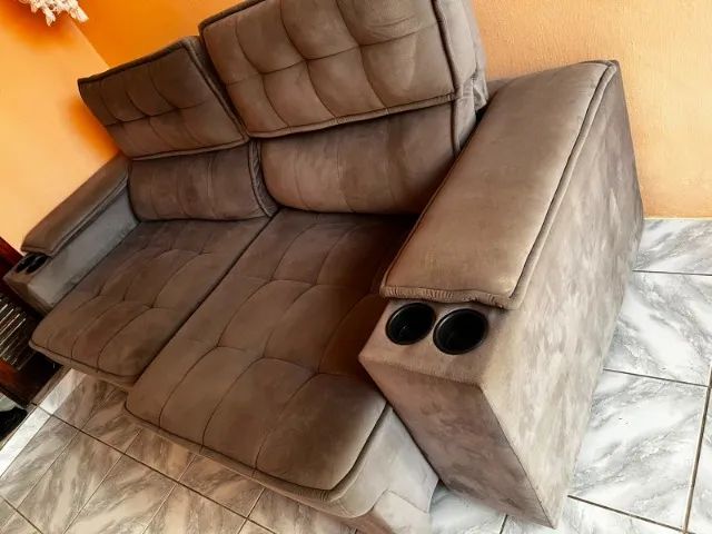 Sofá Retrátil de 3 lugares - Foto 2