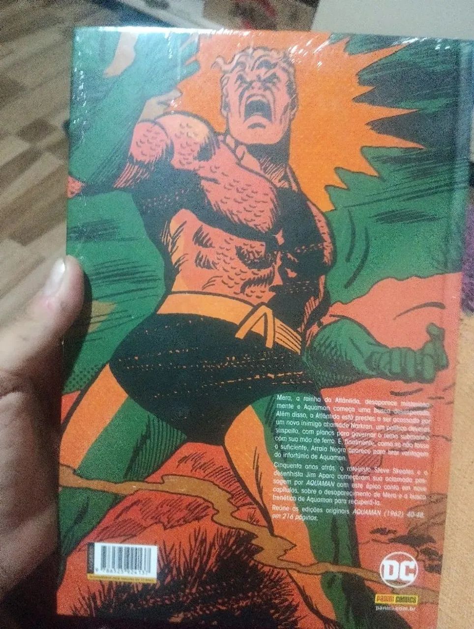 Hq Aquaman: A busca por Mera (lacrado) - Livros e revistas