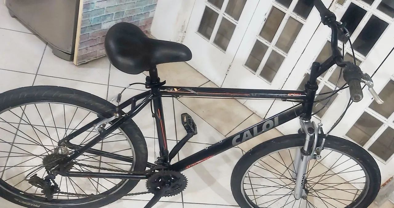 Bicicleta Aro 26 alumínio caloi  - Foto 4