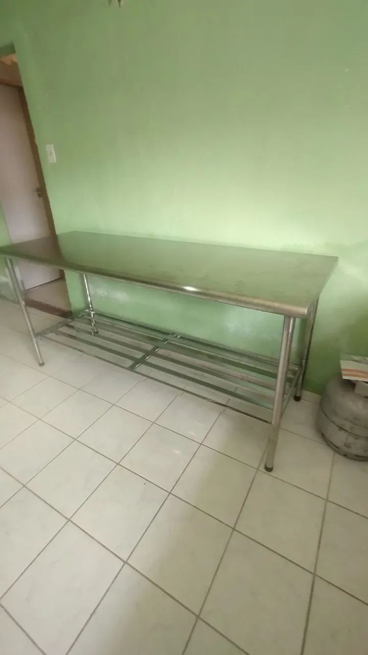 MESA DE MANIPULAÇÃO INOX 1.90 METRO IMECA  - Foto 4