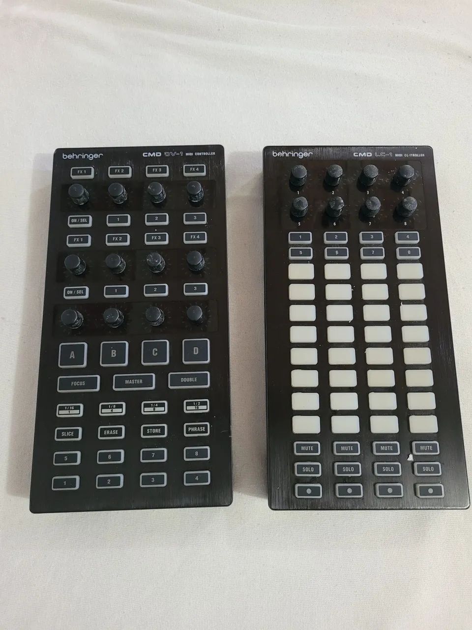Kit Controladores MIDI Behringer CMD LC-1 + CMD DV-1 (Ableton, Traktor, Luzes)