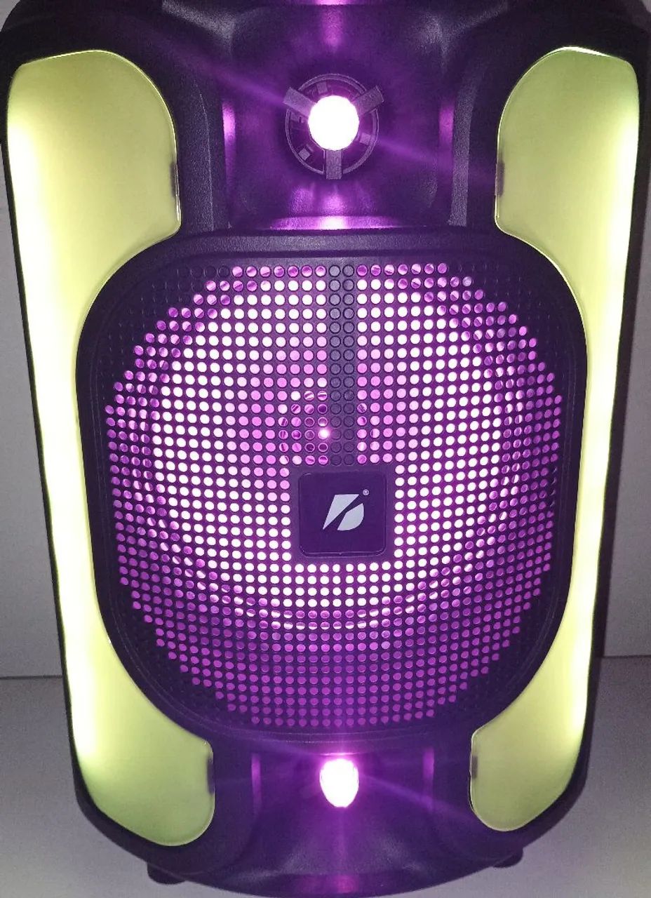 Caixa de som Bluetooth zerada