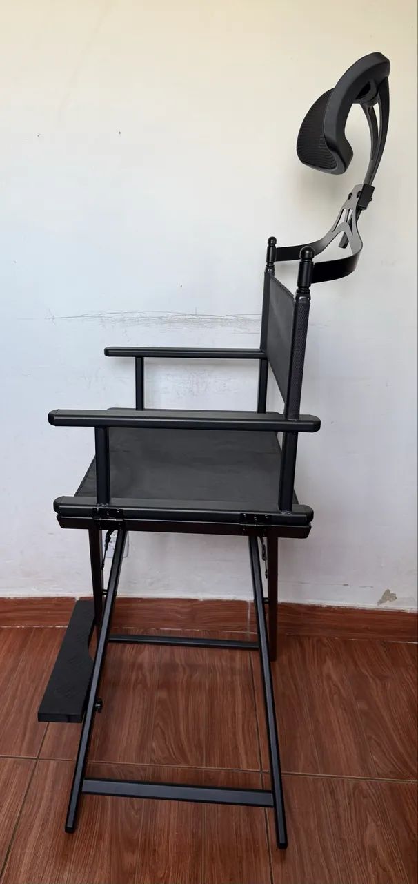Cadeira Diretor Profissional para Maquiagem - Completa - Foto 4