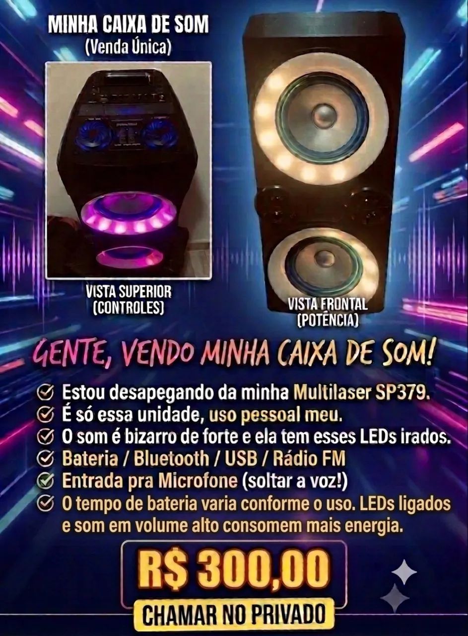 caixa de som - Foto 3