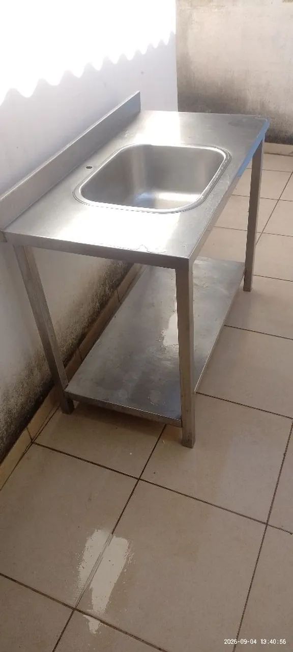 Vendo pia de inox em bom estado  - Foto 3