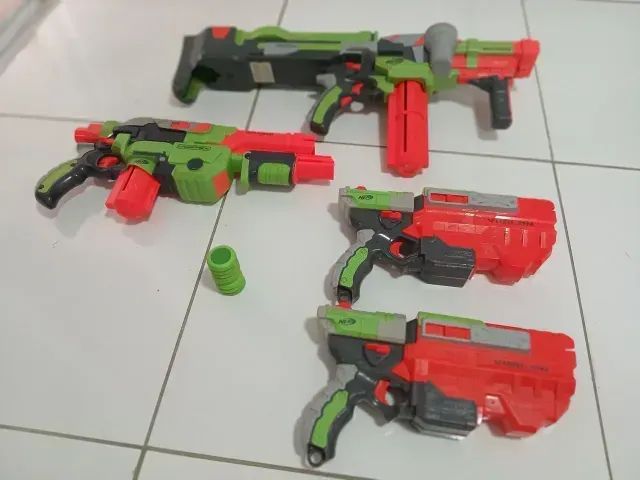Coleção Nerf vortex  