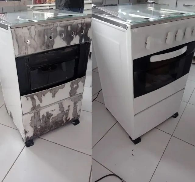 fogão 4 e 5 bocas envelopamento - Foto 4