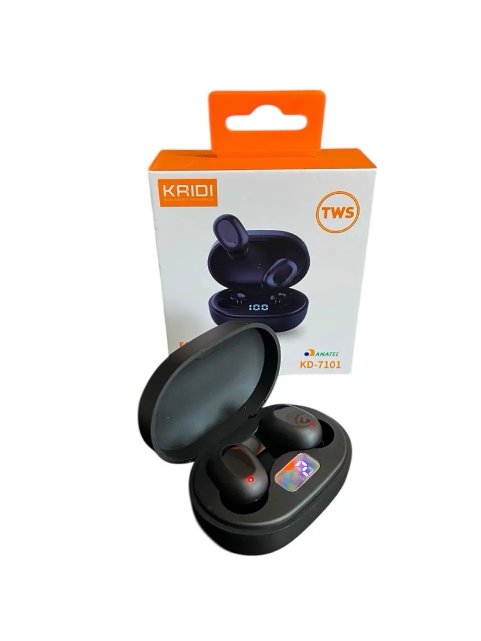 FONE DE OUVIDO BLUETOOTH KAIDI KD-7101 - Foto 5