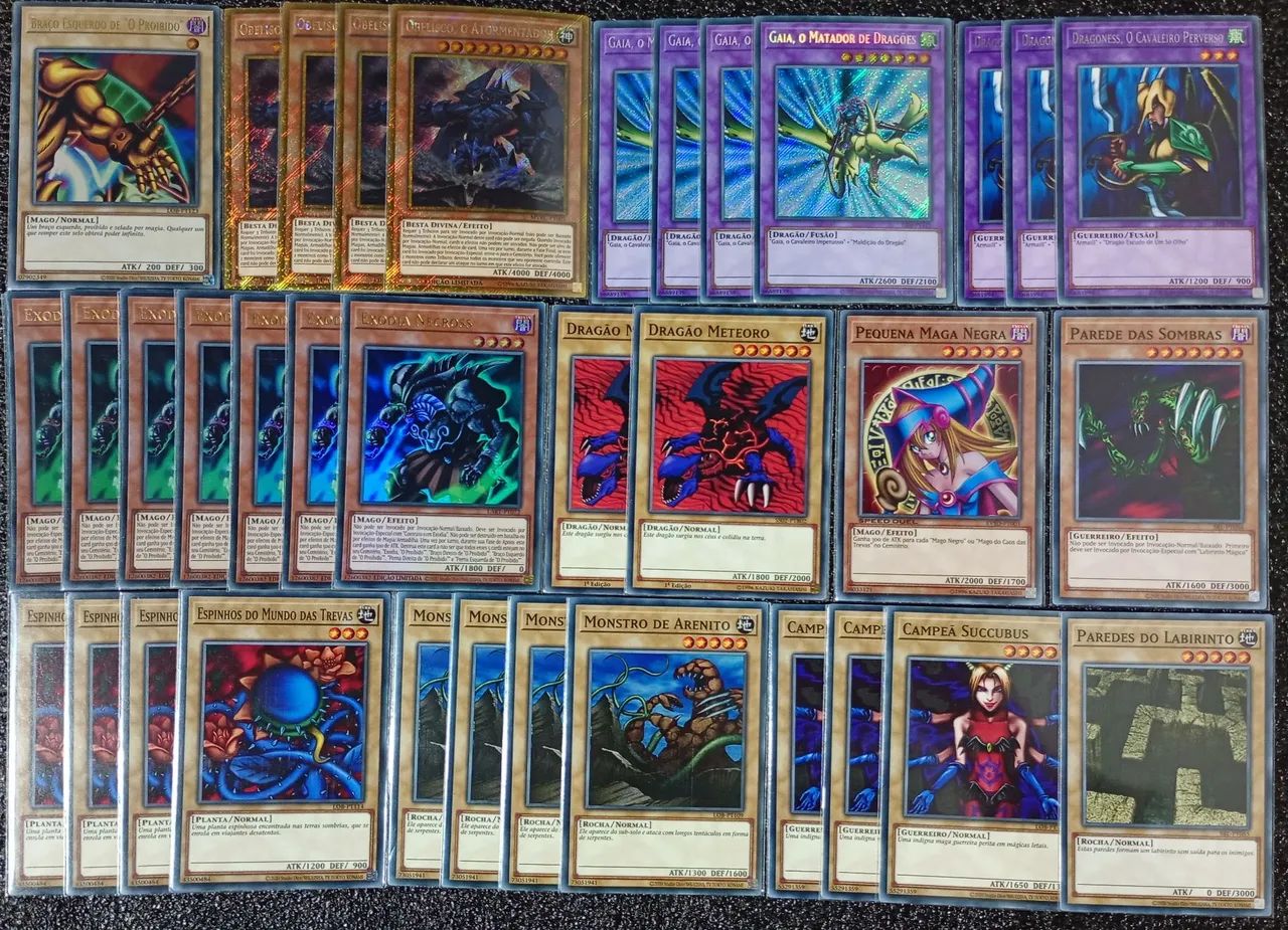 Cartas de Yu-Gi-Oh , cartas avulsa 