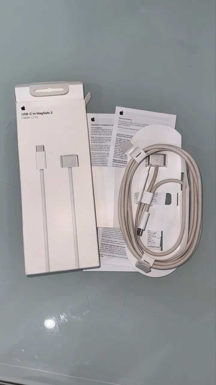 Cabo Apple USB-C para MagSafe 3 - 2 metros | Original - Foto 4