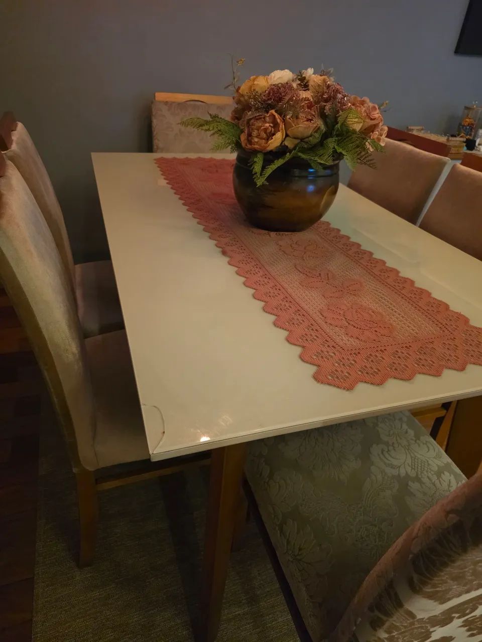Mesa de jantar com 6 cadeiras - Foto 2