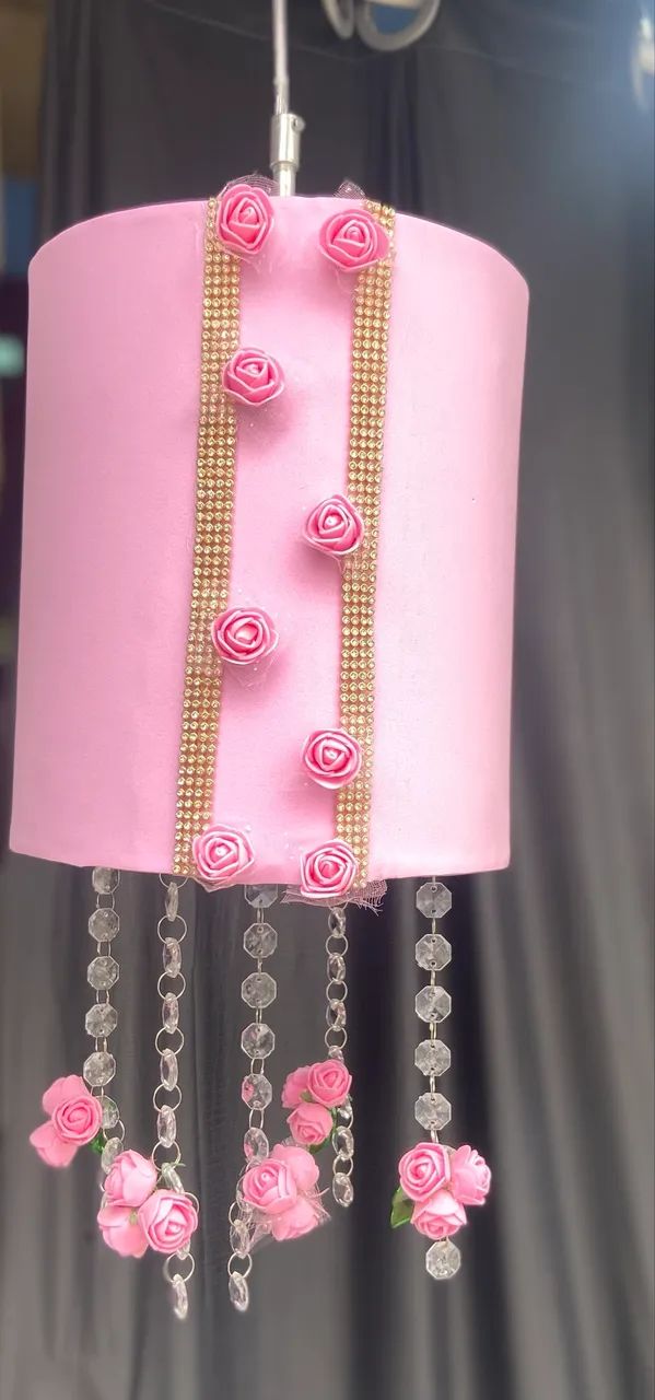Pendente Rosa com flor - Foto 3