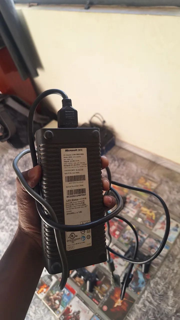 Xbox 360 bloqueado com fonte
