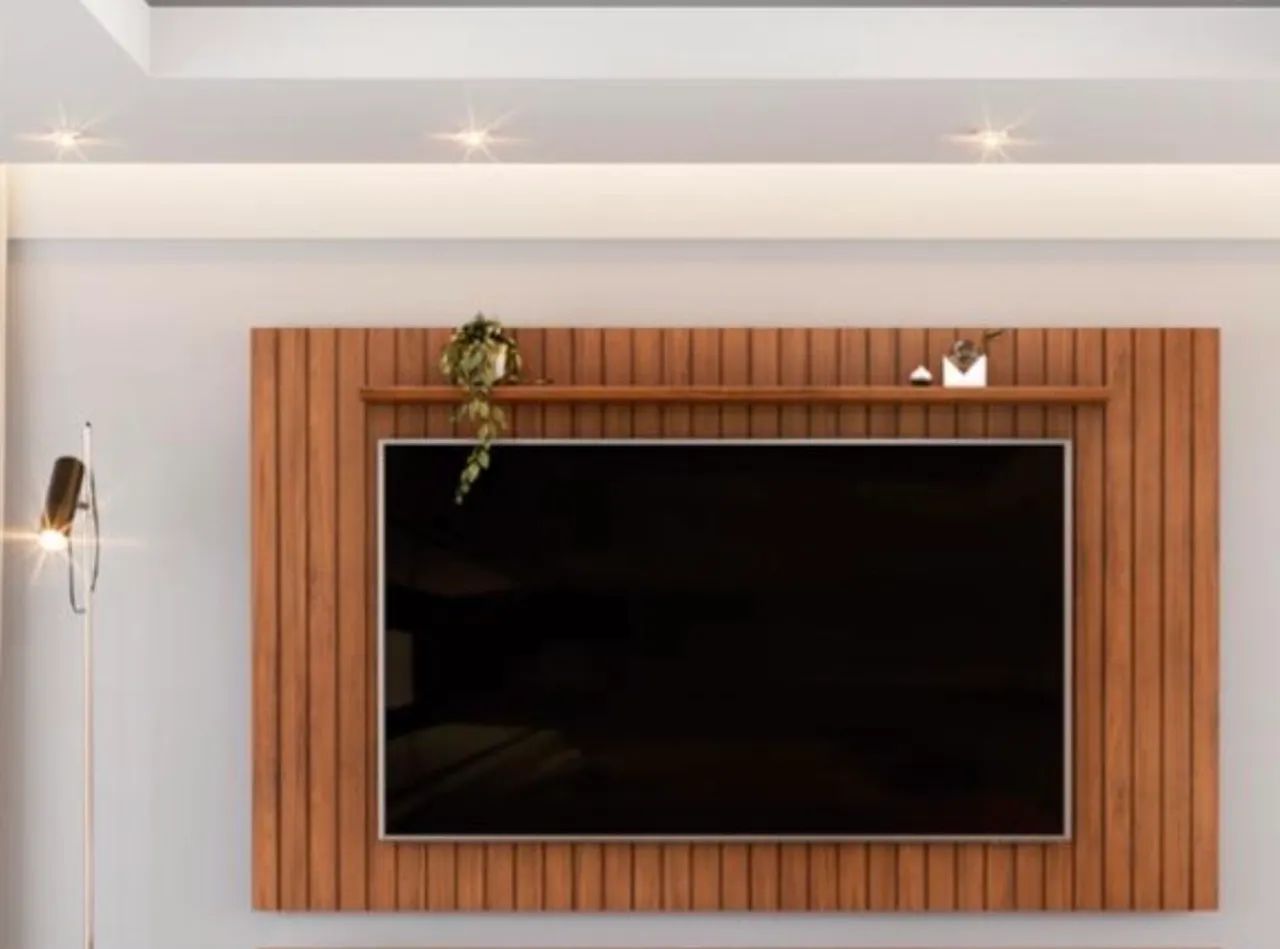 Painel ripado tv até 65 polegadas 