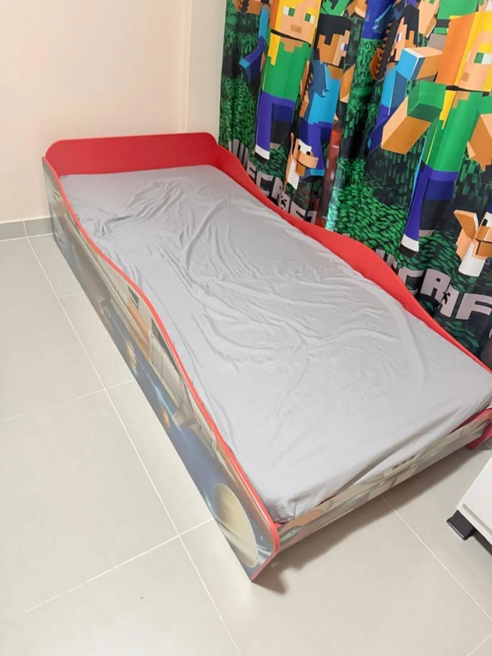 Cama Solteiro Infantil Space Plus com Dossel Cockpit