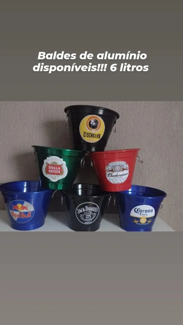 Baldes taças e copos e3 chopp - Foto 2