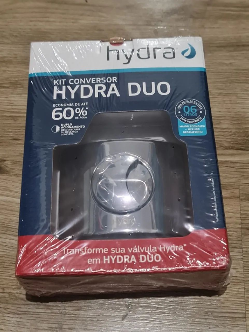 Kit Conversor para Válvula Hydra MAX para Hydra DUO 1 1/2" + Acab Cromado DECA