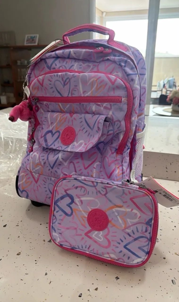 Kit Kipling coração 