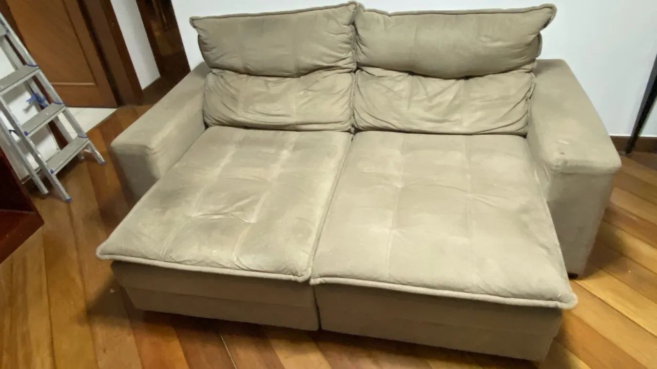 Sofá retrátil 3 lugares - Foto 2