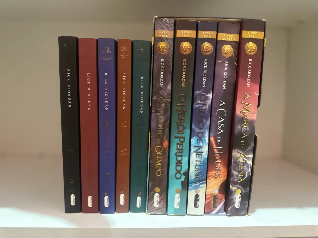 Box Percy Jackson e Heróis do Olimpo